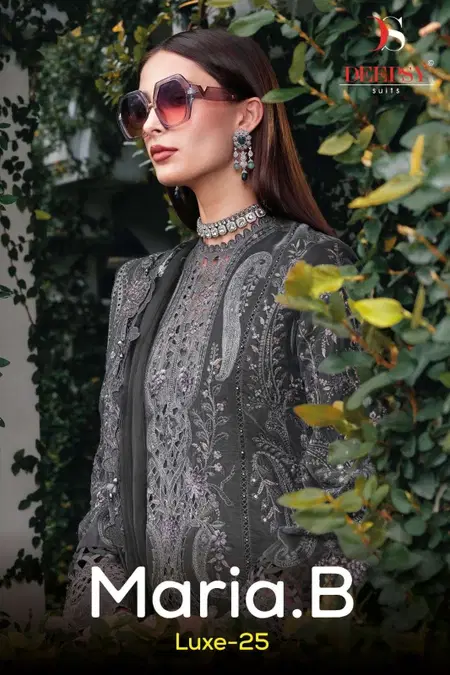 Maria B Luxe 25 By Deepsy Viscose Pakistani Dress Material Wholesale Market In Surat